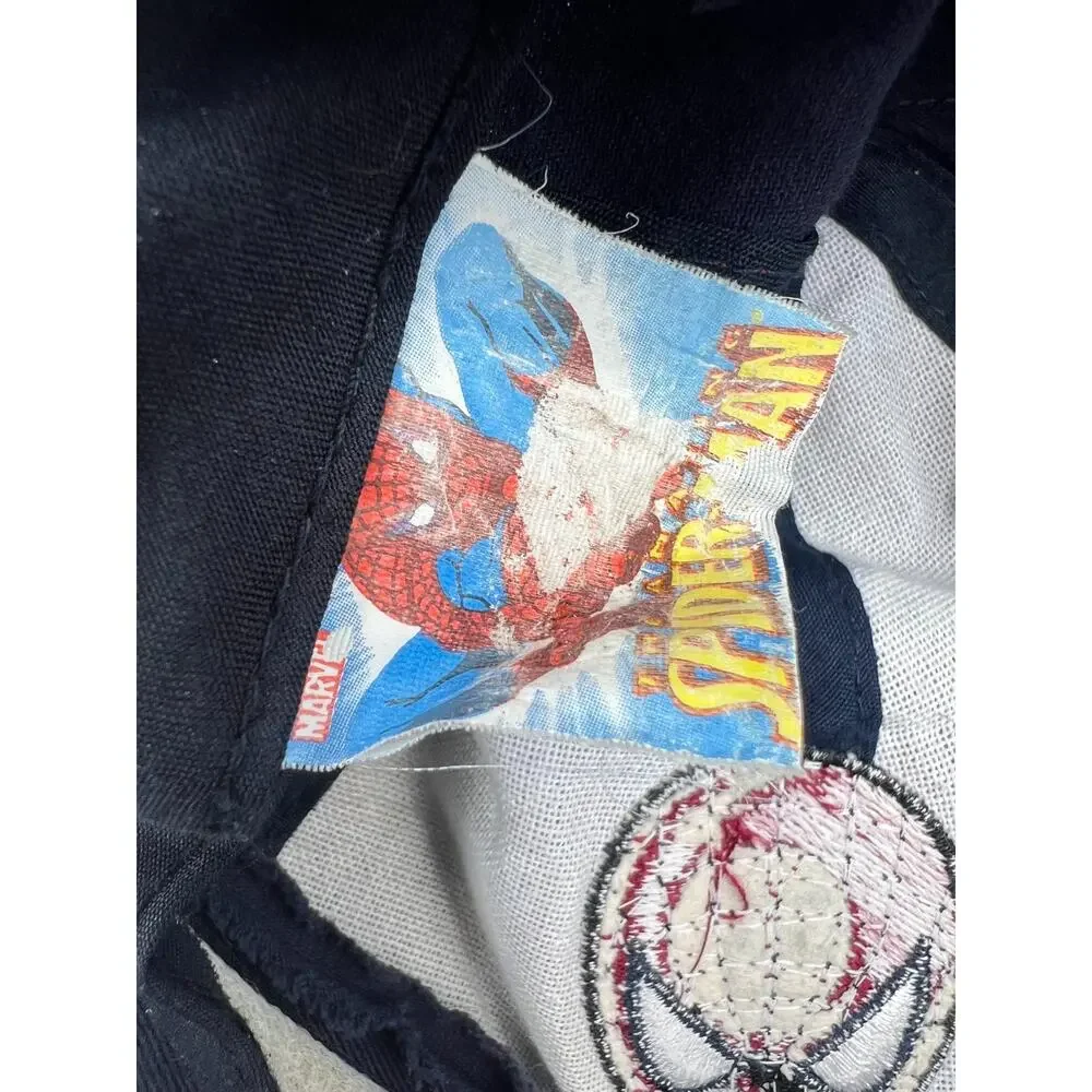 Marvel Spider-Man Kids Baseball Cap Navy Red Embroidered Adjustable Hat